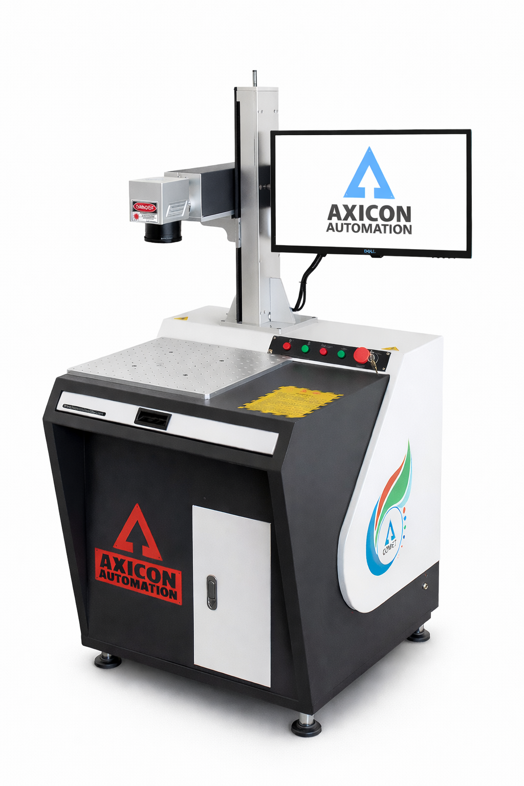 Axicon Automation Fiber Laser Marking Machine - Precise Metal Engraving
                                            Illustration
