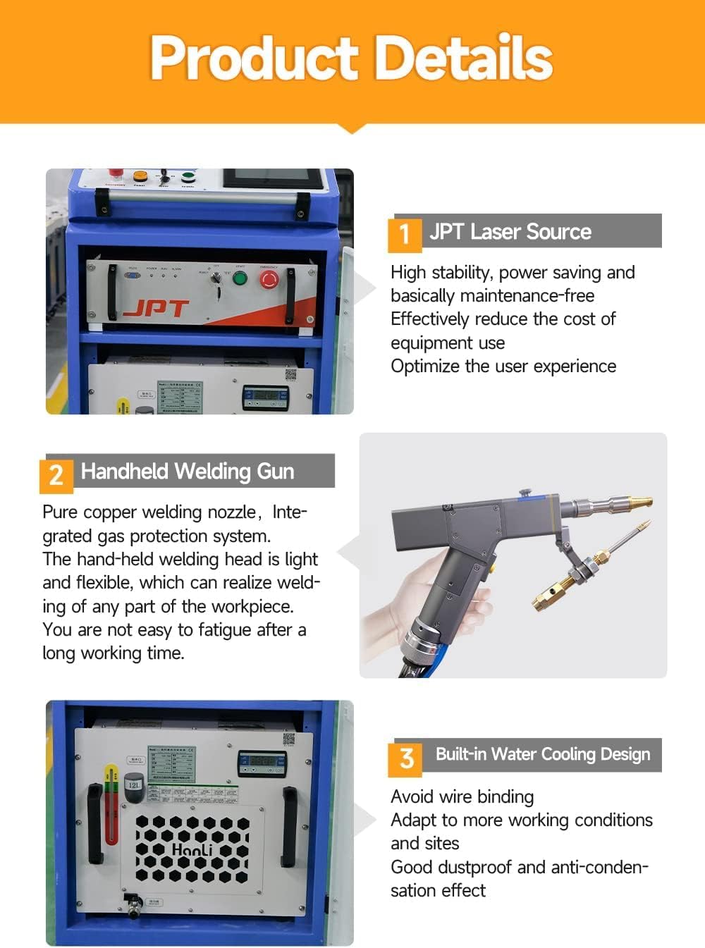 Industrial Door Frame and structural Welding via Handheld Laser