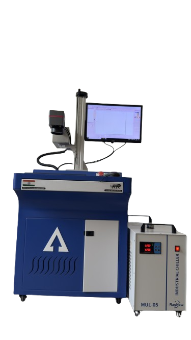 Axicon UV Laser Marking Machine for Sensitive Heat-Sensitive Plastics